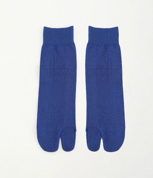 セパレートソックス(ブルー-ONESIZE)