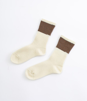 フランドルソックス　winter(オフホワイト-ONESIZE)