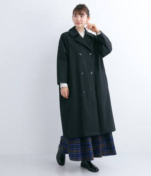 【Cion】コットンダブルコート