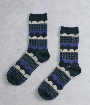 ピルヴィソックス(ネイビー-ONESIZE)