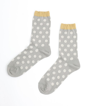 ボンボンショートソックス(グレー-ONESIZE)