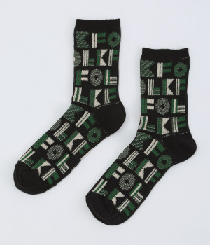 フォークソックス(ブラック-ONESIZE)