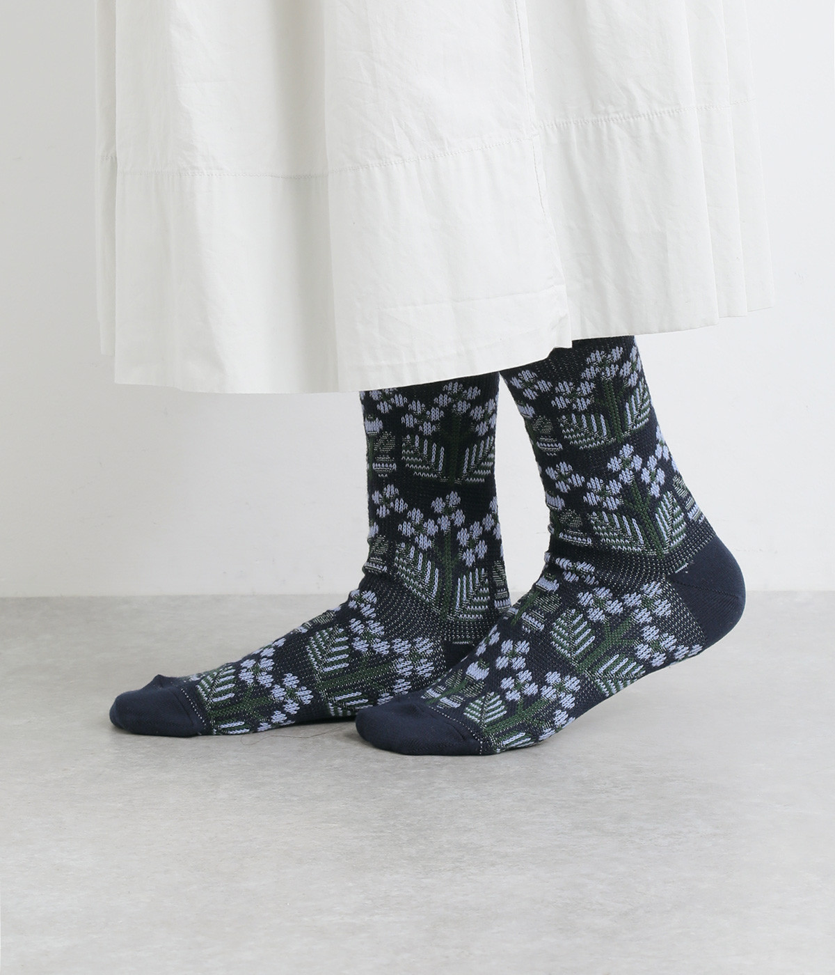 ブルーメンソックス(ネイビー-ONESIZE)