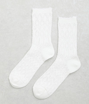 ドイリーソックス(ホワイト-ONESIZE)