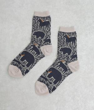 トルポーソックス(ネイビー-F)