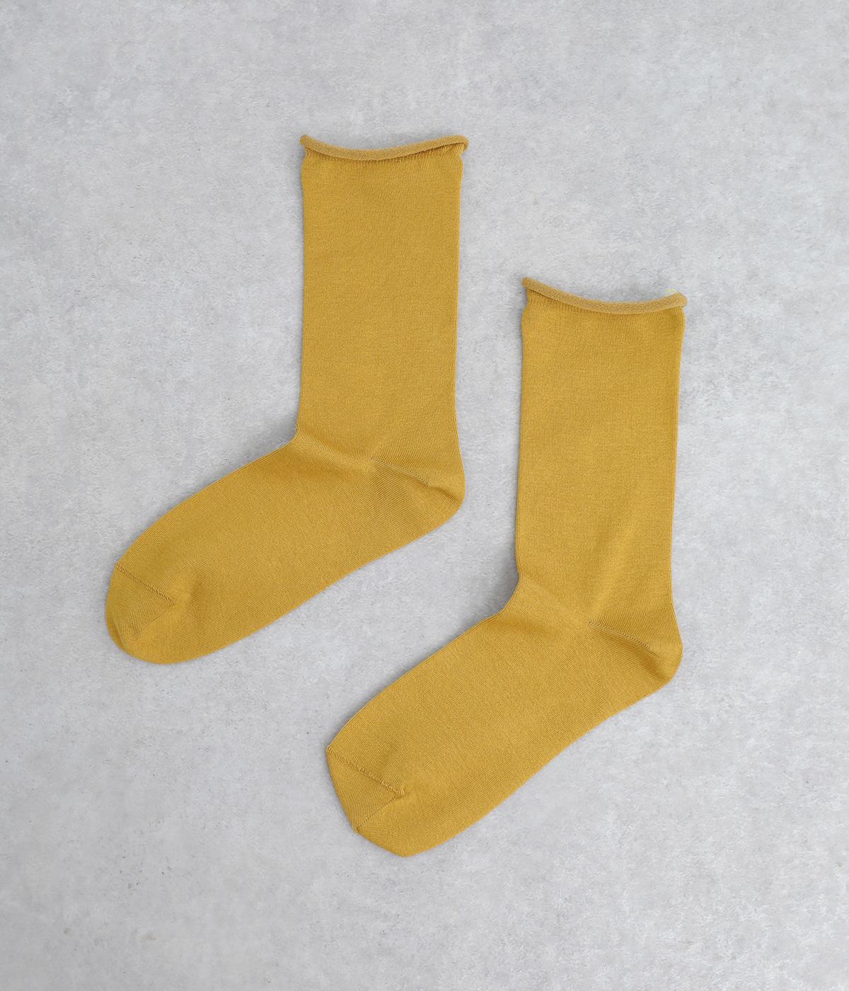 ロールソックス(マスタード-F)