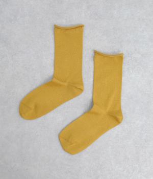ロールソックス(マスタード-F)
