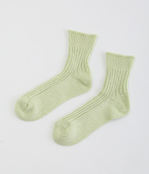 サニーソックス(ライトグリーン-ONESIZE)
