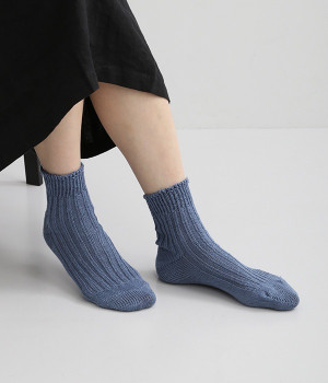 サニーソックス(サックスブルー-ONESIZE)