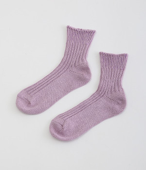 サニーソックス(ラベンダー-ONESIZE)