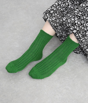 サニーソックス(グリーン-ONESIZE)