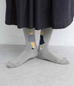 カップルソックス　バカンス