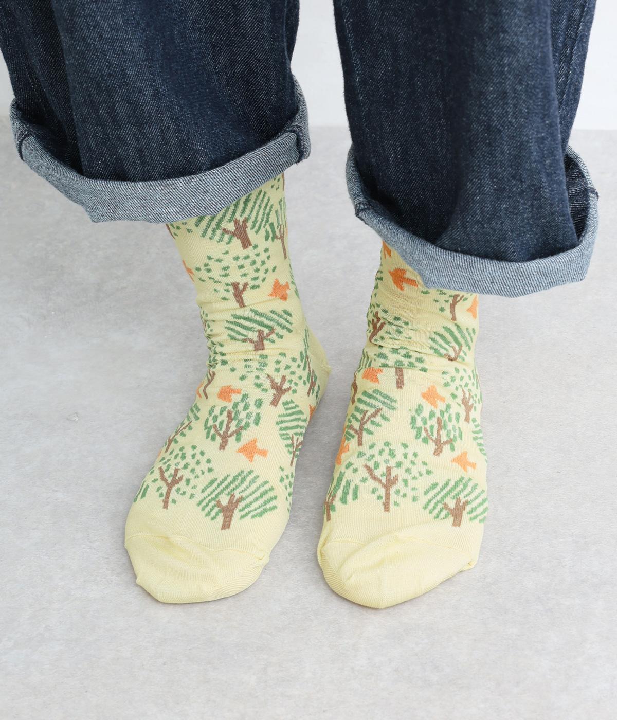 マトカソックス(ライトイエロー-F)