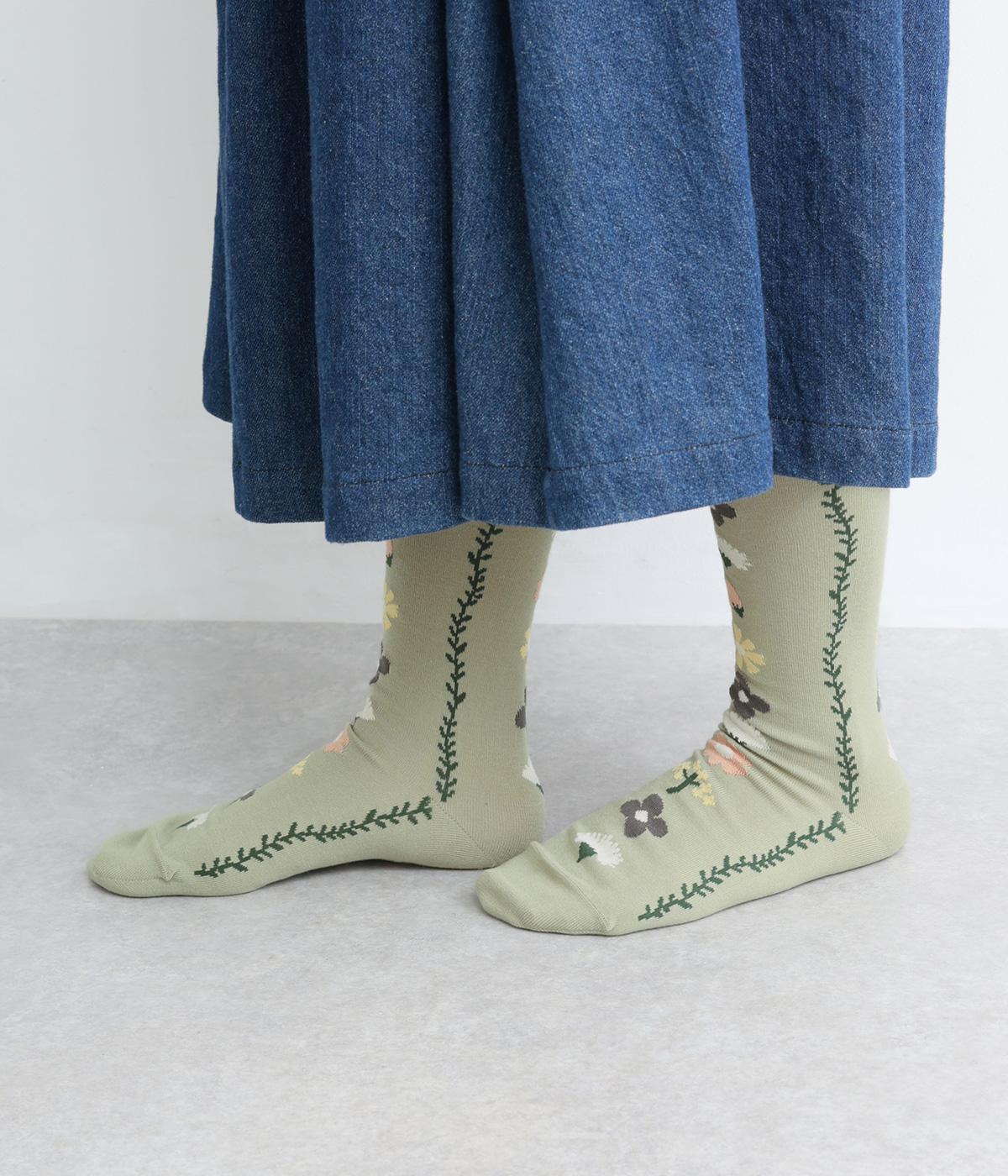 カローラソックス(ダークミント-F)