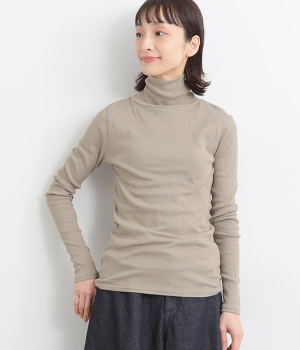 コットン テレコタートルプルオーバー(グレー-ONESIZE)