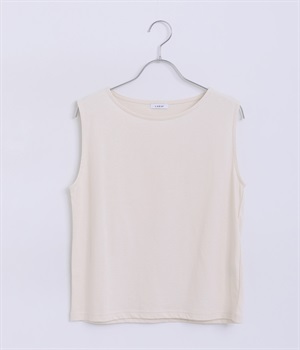 ソフト天竺  タンクトップ(アイボリー-ONESIZE)