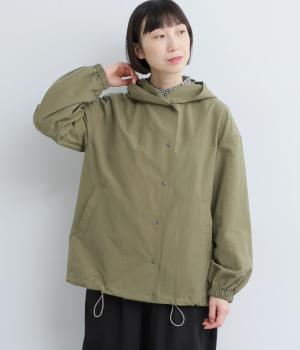 スタナータッサーフードブルゾン(オリーブ-F)