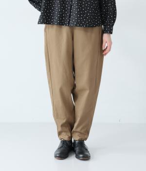 コットンツイルホソミエパンツ(モカ-F)