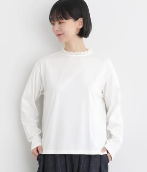 シフォンフリルプルオーバー(オフホワイト-F)