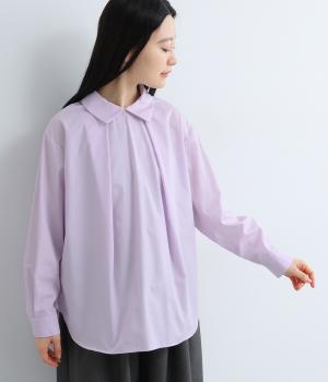 ブロードバックボタンプルオーバー(ラベンダー-F)