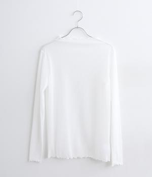 ポリウレタンサモーラパワーネットチュールショートネック(オフホワイト-F)