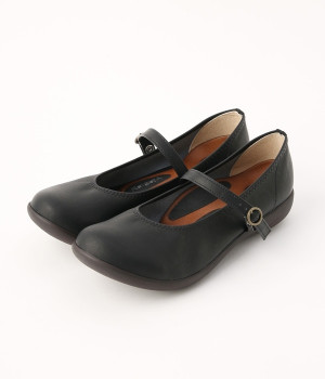 ルーペインソールストラップシューズ(ブラック-M)