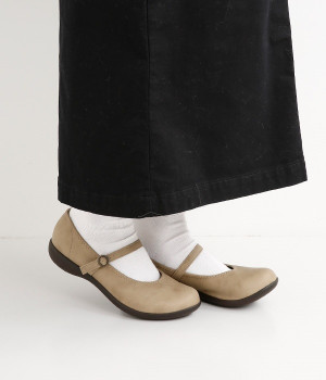 ルーペインソールストラップシューズ(ライトオーク-LL)