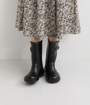 グミインソール　レインシューズ(ブラック-L)