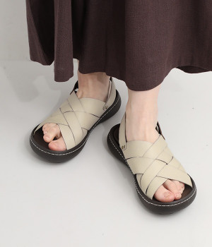 メッシュベルト　サンダル