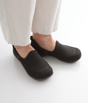 スットオン　ローファーシューズ(ブラック-S)