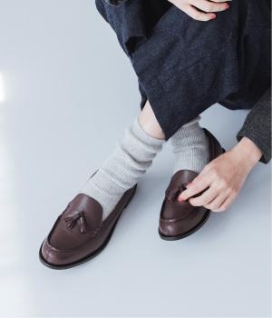 タッセルローファー(ブラウン-36)