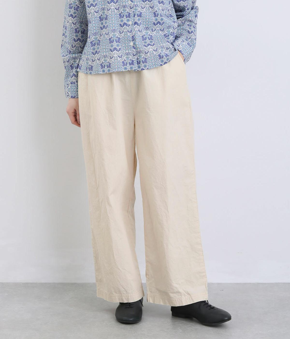 ヴィンテージ馬布ストレートパンツ(エクリュ-F)