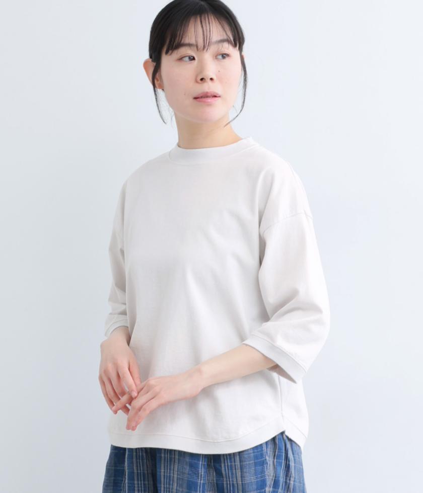 アメリカンドライ天竺 ヘムラウンドプルオーバー