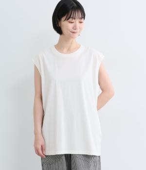 ベーシックノースリーブ(オフホワイト-2)
