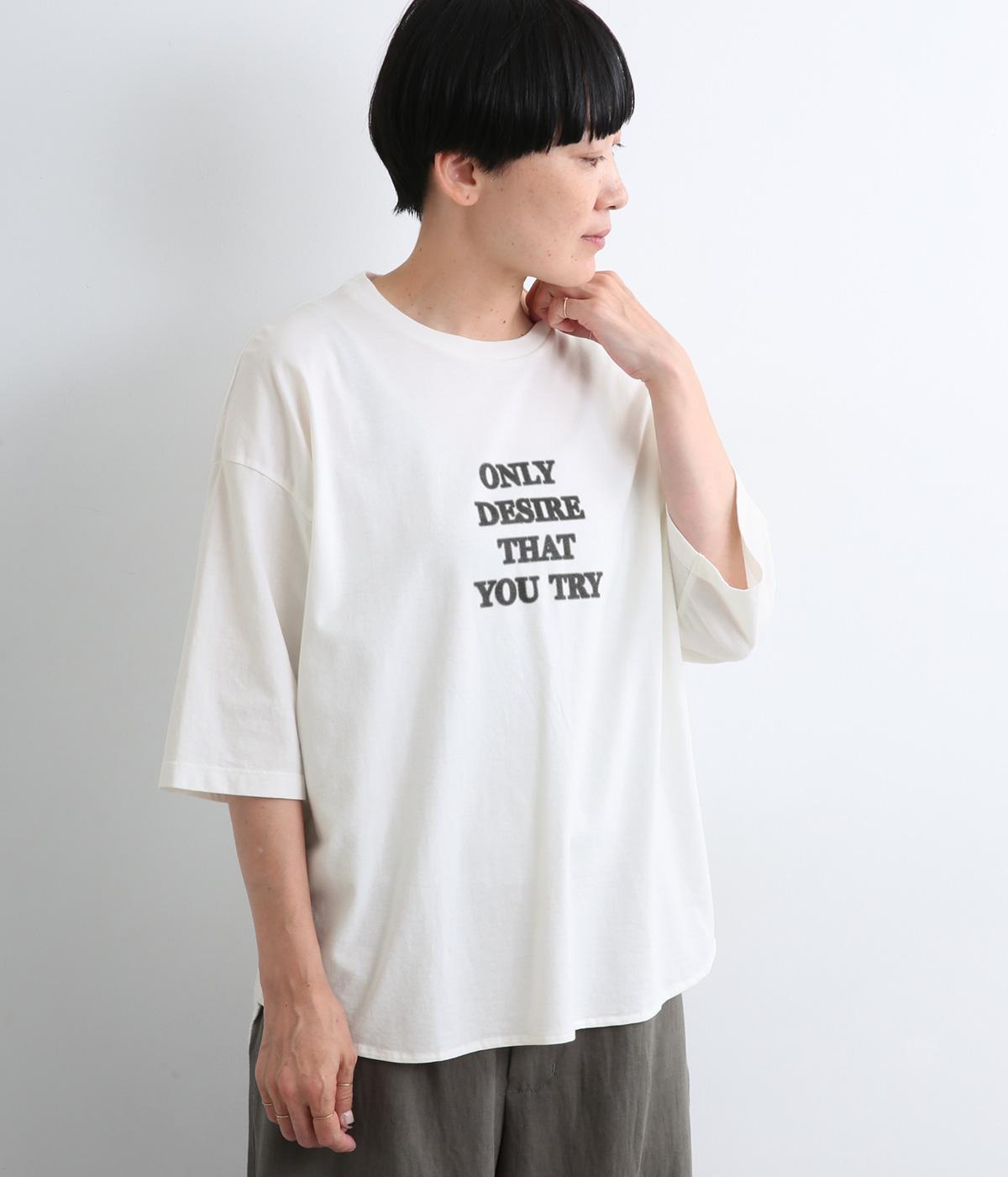 日本製】スプレー調プリントTシャツ｜sabbatum（サバタム）の商品詳細