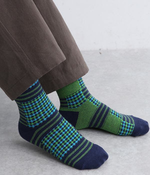 ライムポップ　ソックス(カラー1-L)