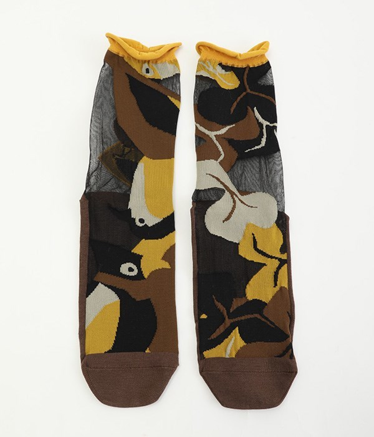 ナイトビーバード　オーガニックコットン　チュールソックス(カラー1-ONESIZE)