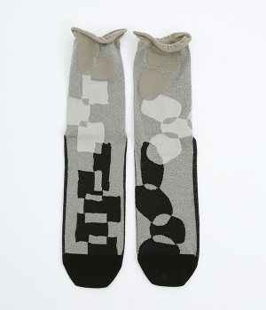 オーガニックコットン　ラメソックス(ジェムストーン-ONESIZE)