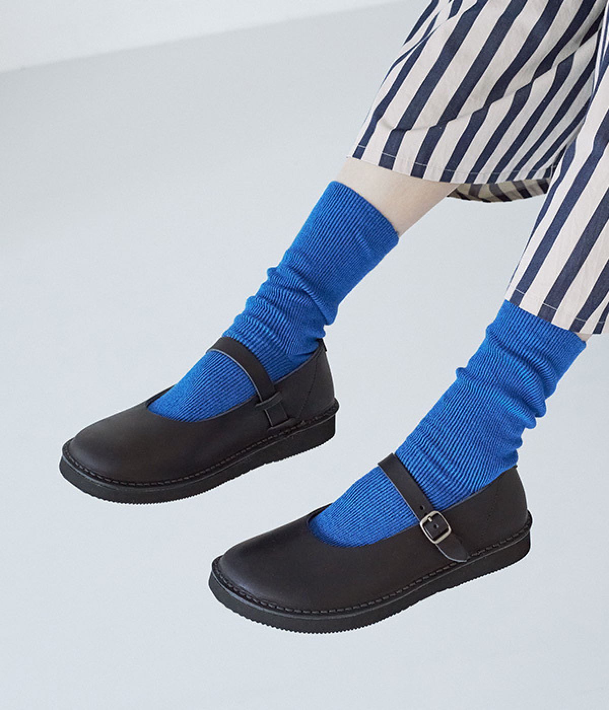 SHELLY　ストラップシューズ(ブラック-230)