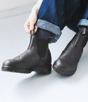 CLASSICS　メダリオンブーツ(ブラック-3)