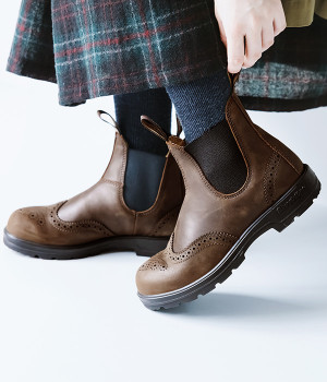 CLASSICS　メダリオンブーツ(アンティークブラウン-3)