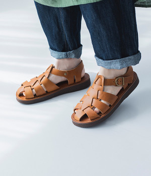 GURKHA　サンダル(ブラウン-23)