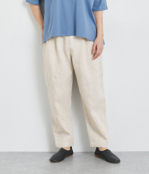 リネンコクーンパンツ(ナチュラル-ONESIZE)
