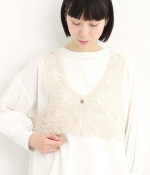 レースベスト(ナチュラル-ONESIZE)