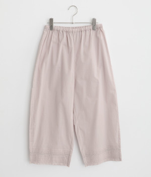 コットンローンレーシーストレートぺチパンツ(グレージュ-ONESIZE)