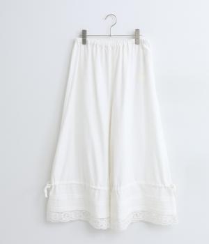 ビエラレーシー2wayペチキュロット(オフ-ONESIZE)