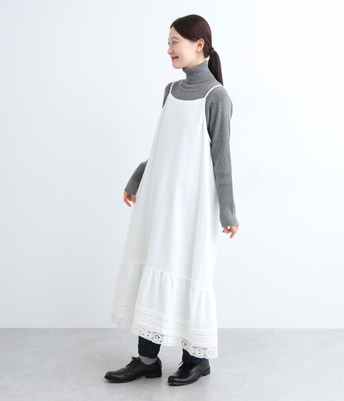 ビエラレーシーキャミワンピース(オフ-ONESIZE)