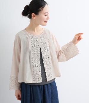 コットンガーゼレーシーボレロ