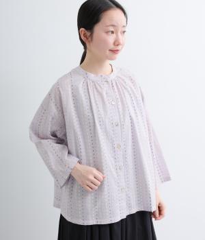 ドットドビー2wayブラウス