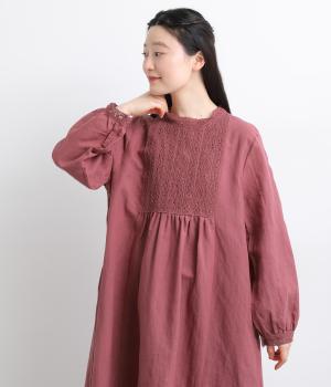 リネンレーシーワンピース